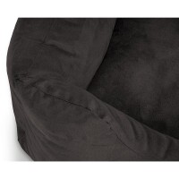 Knuffelwuff® Hundebett Dreamline - XXXL 155 x 105cm schwarz