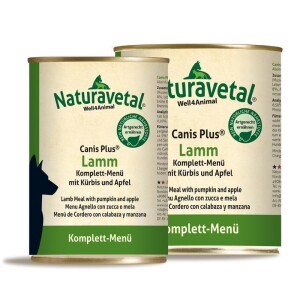 Naturavetal® Canis Plus LAMM Komplettmenü-...