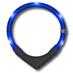 LEUCHTIE® Plus LED Leuchthalsband - blau