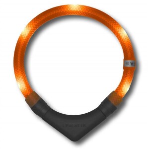 LEUCHTIE® Plus orange LED Leuchthalsband