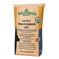 Naturavetal® Welpen & Junghunde LACHS größere Pellets 15kg