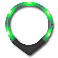 LEUCHTIE® Plus LED Leuchthalsband - 45cm - neongrün