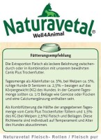 Naturavetal® Fleischrolle PFERD pur - 500g
