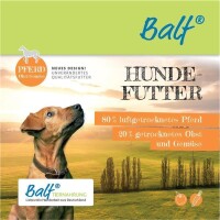 BALF® Hundefutter Menü Pferd Obst & Gemüse - 1kg