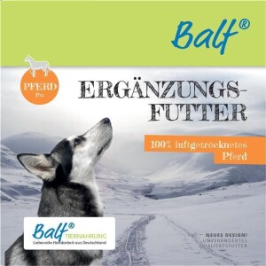 BALF® Hundefutter Trockenfleisch 100% Pferd pur - 1kg