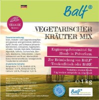 BALF® veg. BARF Mix Obst-Gemüse-Kräuter - 1kg