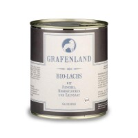 Grafenland® Hundefutter Komplettmenü Lachs - 800g