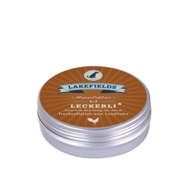 Lakefields® Trockenfleisch-Leckerli Landhuhn - 50g