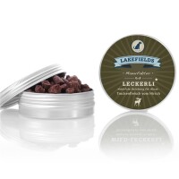 Lakefields® Trockenfleisch-Leckerli Hirsch - 50g