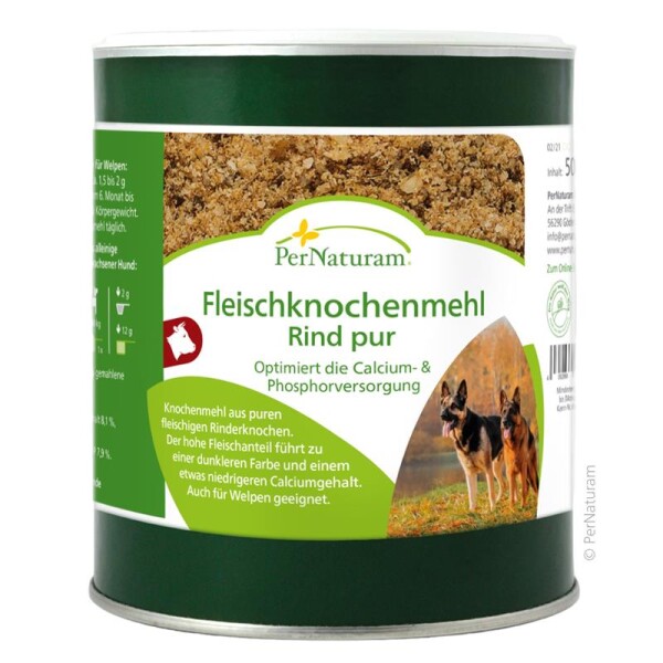 PerNaturam® Fleischknochenmehl - RIND pur