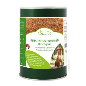 PerNaturam® Fleischknochenmehl HIRSCH - 1kg