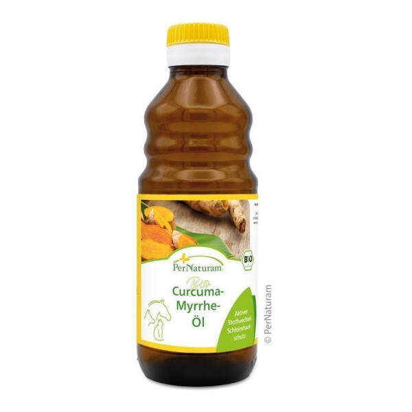 PerNaturam® Bio-Curcuma-Myrrhe-Öl - 250ml