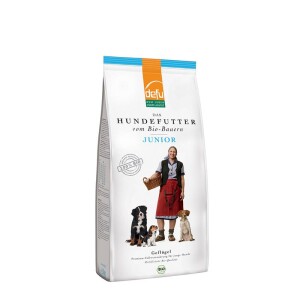 Defu® JUNIOR Bio Geflügel Hundetrockenfutter - 3kg