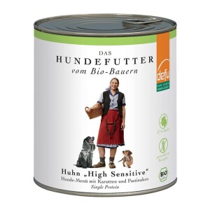 Defu® Bio Hundenassfutter High Sensitiv Huhn - getreidefrei