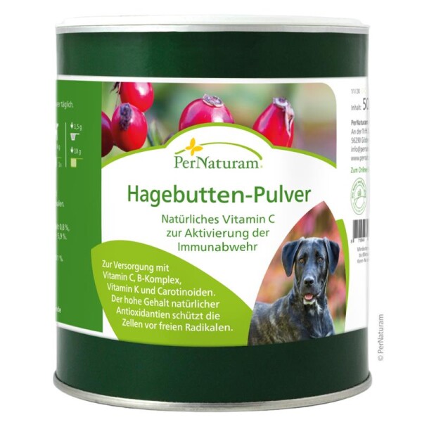 PerNaturam® Hagebuttenpulver für Hunde