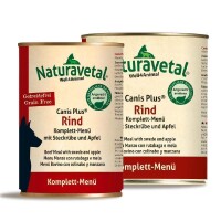 Naturavetal® Canis Plus RIND Komplettmenü - getreidefrei