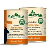 Naturavetal® Canis Plus KANINCHEN Komplettmenü - getreidefrei