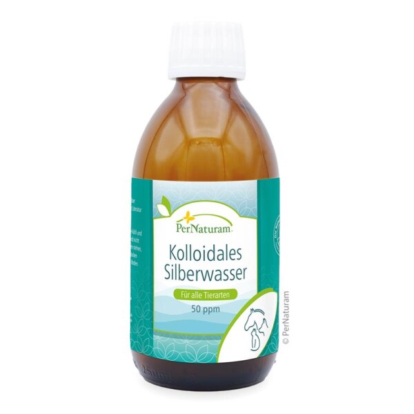 PerNaturam® Kolloidales Silberwasser 50 ppm - 250ml Flasche
