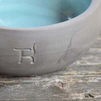 Treusinn® Hundenapf - Keramiknapf PUR Aqua M - 1 L