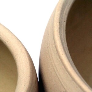 Treusinn® Hundenapf - Keramiknapf PUR Natur M - 1 L