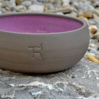Treusinn® Hundenapf - Keramiknapf PUR Beere L - 2 L