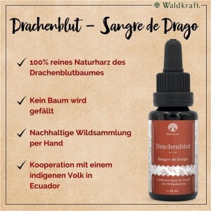 Waldkraft® Drachenblut - Sangre de Drago - 20ml