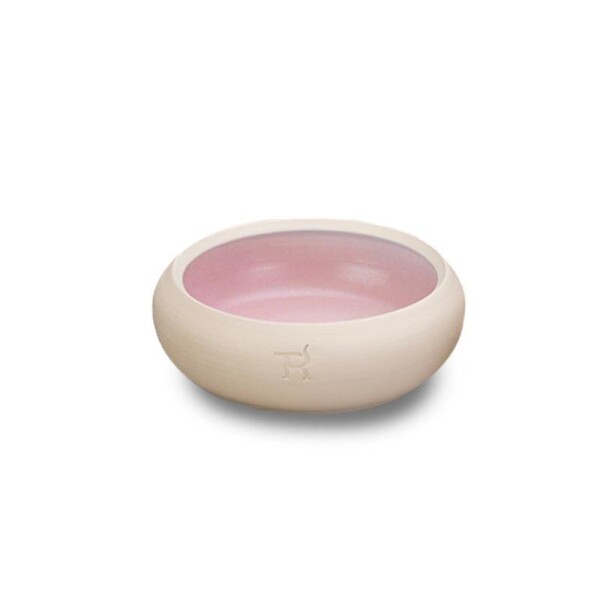 Treusinn® Hundenapf - Keramiknapf PUR Pastell S - 0,6 L Flieder