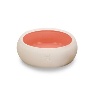 Treusinn® Hundenapf - Keramiknapf PUR Pastell M - 1 L Lachs
