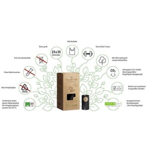 The Sustainable People® BIO Hundekotbeutel - mit Henkel