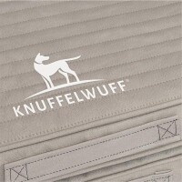 Knuffelwuff® Orthopädische Hundereisematte Roanoke - Kunstleder lasergesteppt