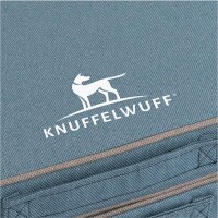 Knuffelwuff® Orthopädische Hundereisematte Tacoma - Velours mit Handwebcharakter