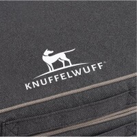 Knuffelwuff® Orthopädische Hundereisematte Tacoma - anthrazit XXL 140 x 120cm