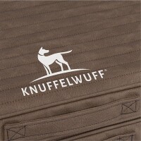 Knuffelwuff® Orthopädische Hundereisematte Roanoke - braun XL 120 x 100cm