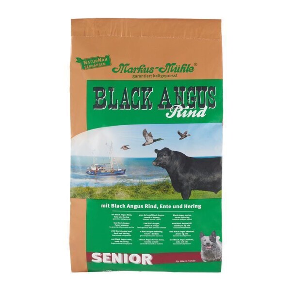 Markus Mühle® Black Angus Senior - Hundetrockenfutter kaltgepresst