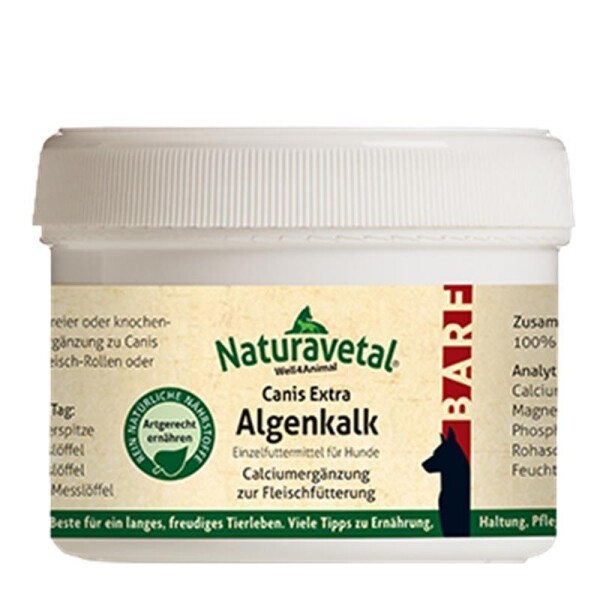 Naturavetal® Canis Extra Algenkalk - 150g