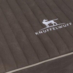 Knuffelwuff® Orthopädische Hundematte Palomino - braungrau - L 80 x 60cm