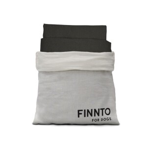 FINNTO® Wechselbezug - Hundebett XL Dunkelgrau