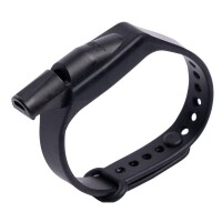 Vogt® Hundepfeife mit Armband - Schwarz