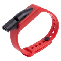 Vogt® Hundepfeife mit Armband - Rot