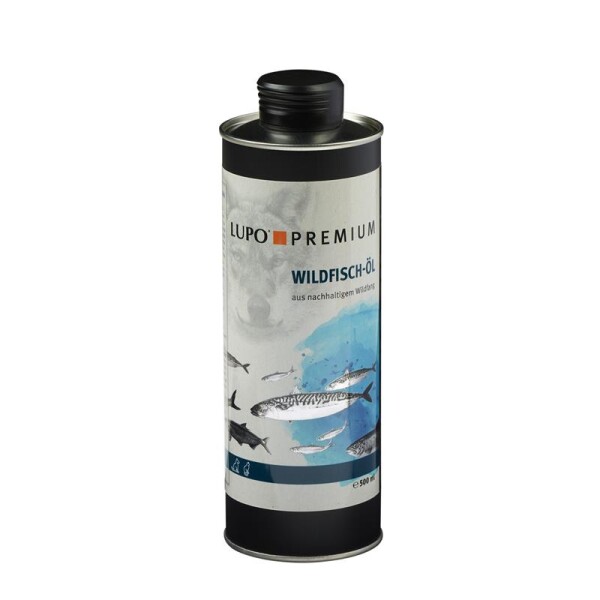 LUPO® Premium Wildfisch Öl - 500ml