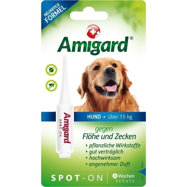 Amigard® Spot On Hund 15kg bis 30kg - 1x4ml