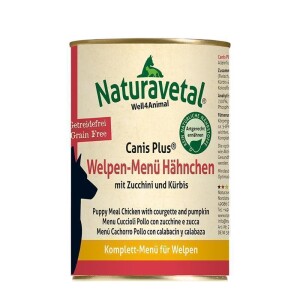 Naturavetal® Canis Plus WELPEN-Menü Hähnchen - getreidefrei