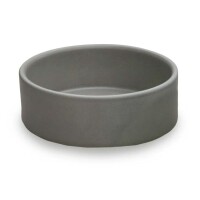 Treusinn® Hundenapf - Keramiknapf LEKKA L - 2 L Grau