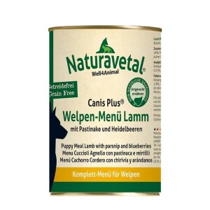 Naturavetal® Canis Plus WELPEN-Menü Lamm - getreidefrei