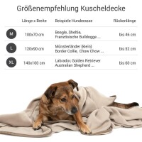 Doctor Bark® Hundedecke - Kuscheldecke waschbar bei 95°C