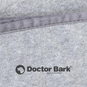 Doctor Bark® Hundedecke - Hellgrau - XL 140 x 100cm