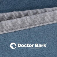 Doctor Bark® Hundedecke - Blaugrau - M 100 x 70cm