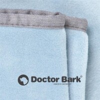Doctor Bark® Hundedecke - Himmelblau - M 100 x 70cm
