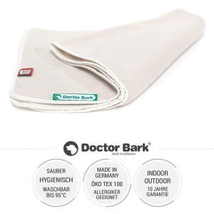 Doctor Bark® Hundedecke - Hellbeige - XL 140 x 100cm