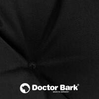 Doctor Bark® orthopädisches Hundebett - Schwarz - L 70 x 60cm